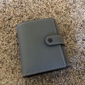 Coach leather tri-fold wallet NWT.